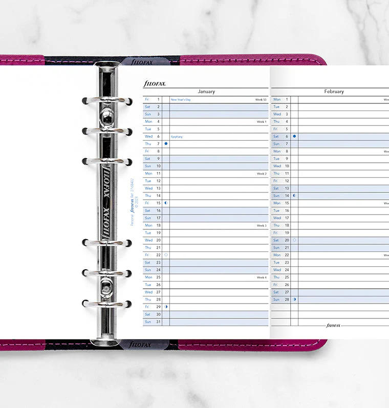 Vertical Year Planner - Personal 2027 English - Image 2