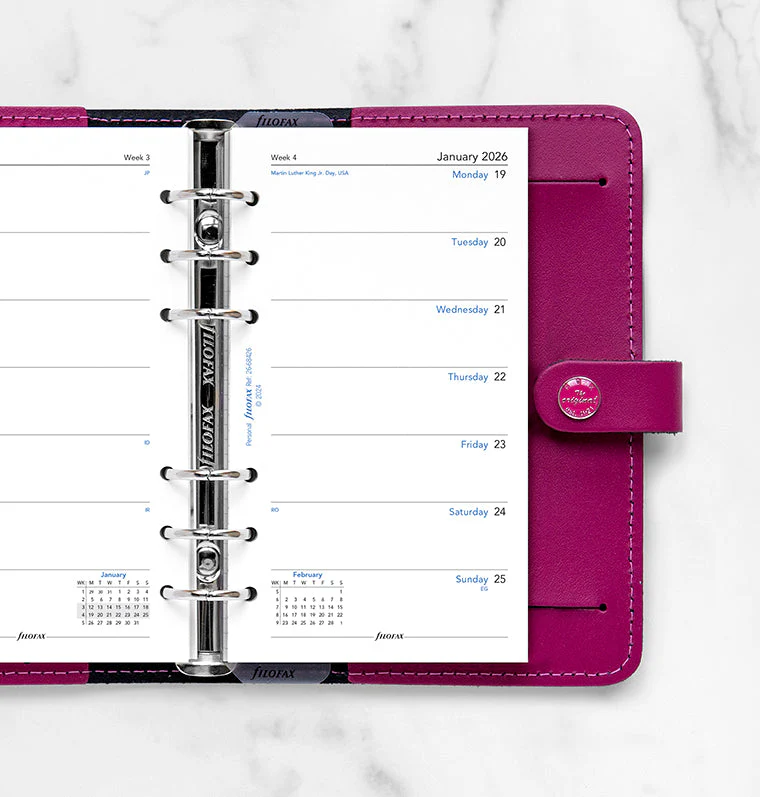 Week On One Page Diary - Personal 2026 English - Image 2