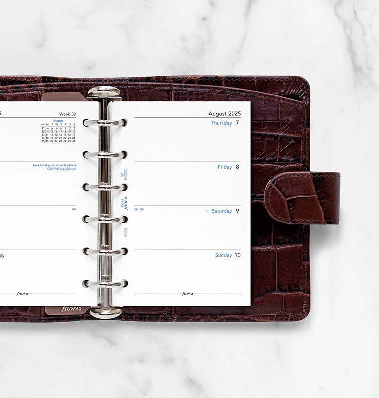 Week On Two Pages Academic Diary - Pocket 2025-2026 English - Image 2