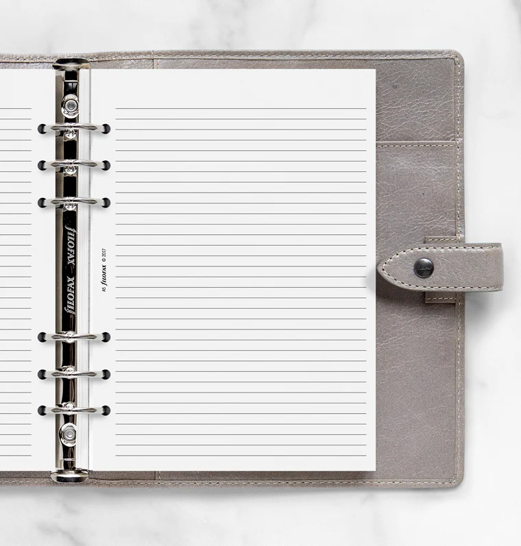 White Ruled Notepad Refill - A5 - Image 2