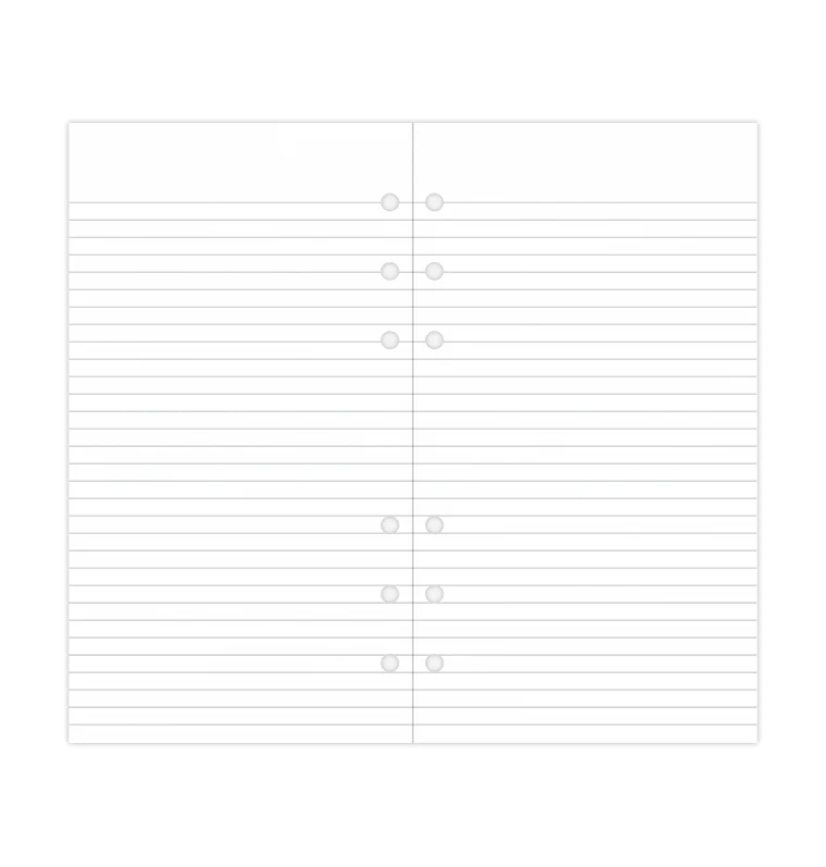 White Ruled Notepad Refill - Personal - Image 5