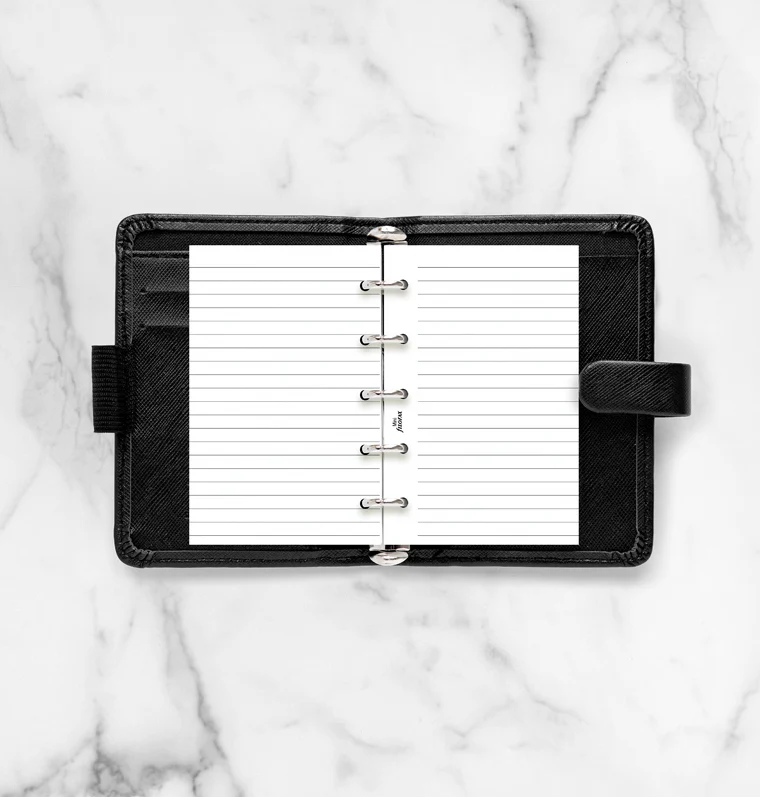 White Ruled Notepaper Refill - Mini - Image 3