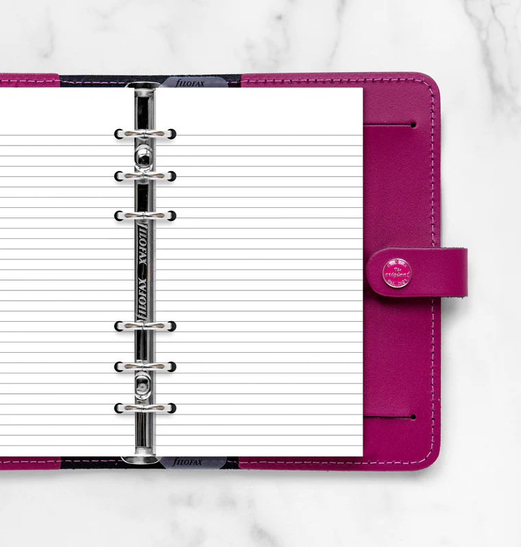 White Ruled Notepaper Refill - Personal - Image 2
