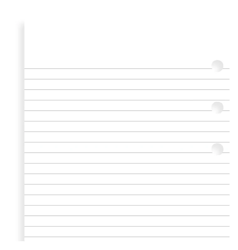 White Ruled Notepaper Refill - Personal - Image 4