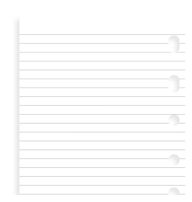 White Ruled Notepaper Value Pack - Pocket - Image 4